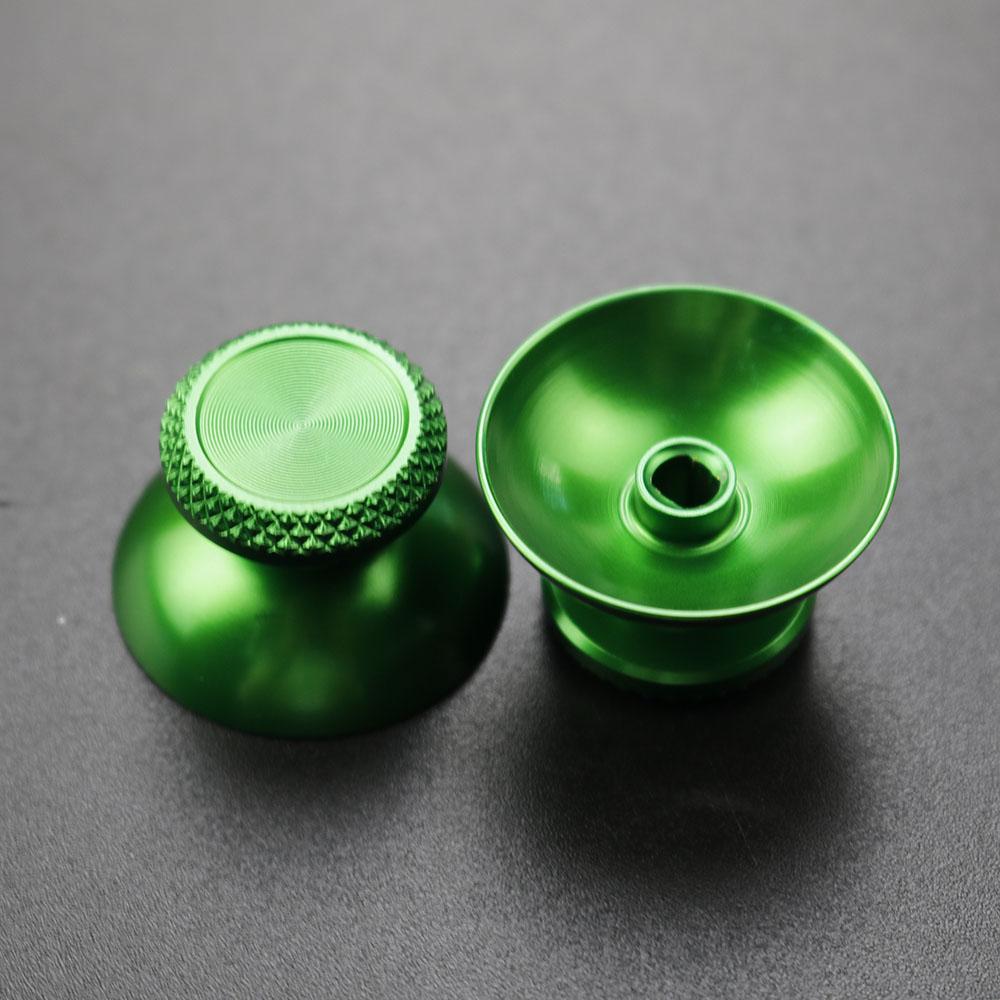 YUXI 2PCS Metal Analog Joystick Thumb Stick Grip Cap Replacement Parts for PS5 Controller Thumbstick Replacement