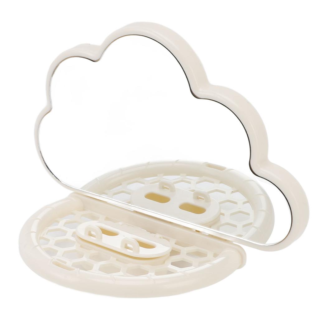 Bird Mirror for Cage Funny Interactive Toy Lovely Shape High Definition Bird Perch Stand Mirror