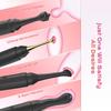 Silicone G-Spot Vibrating Pen Set with Replaceable Head - 10 Frequencies for Female Stimulation.