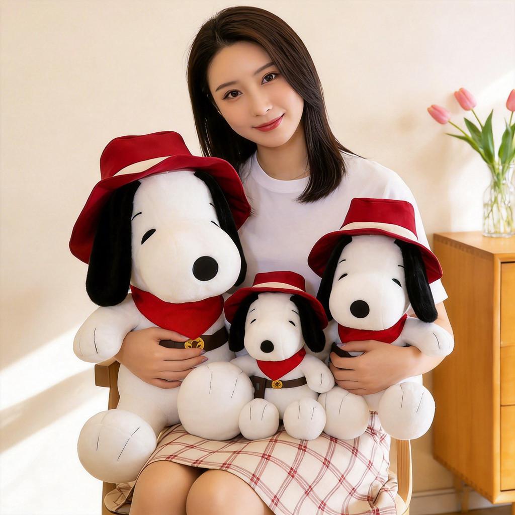 Peanuts Snoopy Plüschtier Cartoon Schlafkissen Für Mädchen Geschenk Bettdekoration