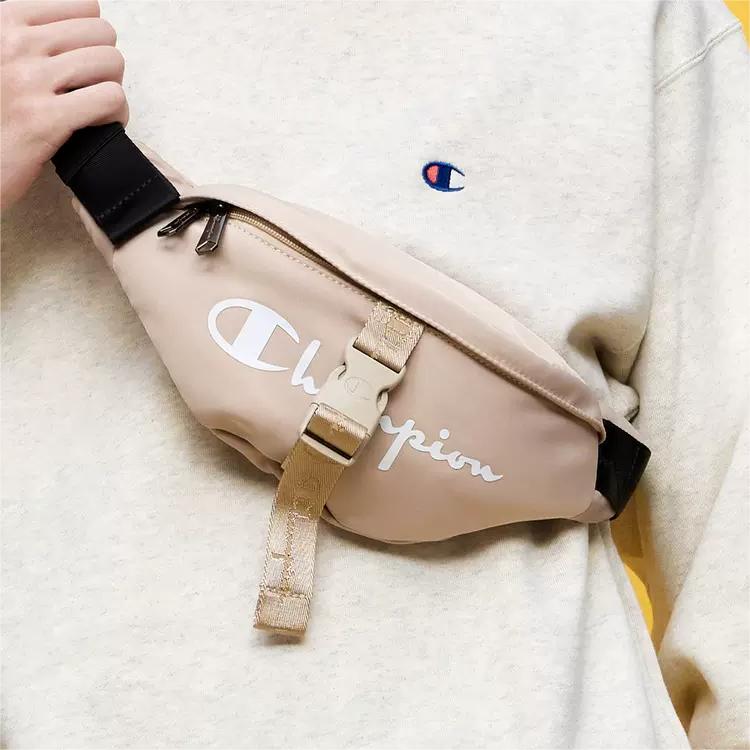 Champion Fabric Small Fanny Pack Regular Unisex Black/Khaki/Green/Gray U1CCCPU71