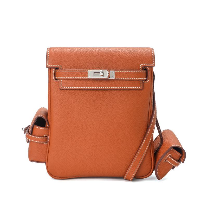 First Layer Cowhide Kelly Backpack Women`S