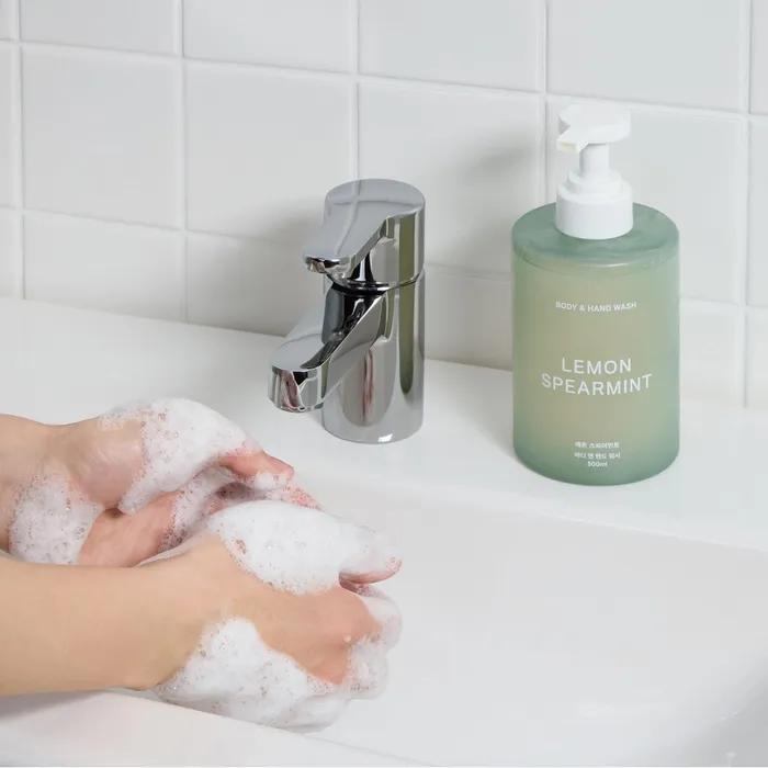 [JAJU] Lemon Spear Mint Body & Hand Wash 500ml