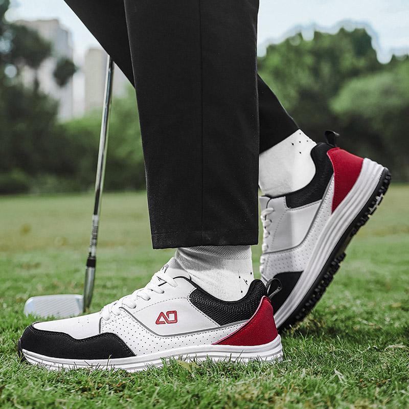 Golf Sneakers Men's Fashion Casual Outdoor Comfortable Golfers Footwears Men Anti-slip Design,Suitable For Mountain Climbing&Hik