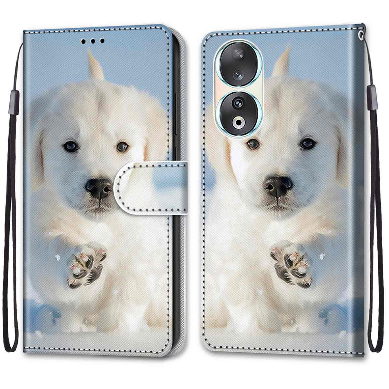 

Модный расписной узорный чехол-книжка с ремешком для iPhone Samsung Huawei Honor Xiaomi Redmi OPPO Realme Moto Asus iPhone SE 2020