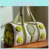 Tennis-Serie Kurze Handheld-Sporttasche aus Polyester für Reisen und Fitness