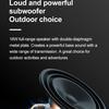 Rockmia EBS-613 Portable RGB Speaker Bluetooth 5.3 Powerful Bass box Colorful LED Light Fabric Mesh 1800MAH Outdoor Waterproof
