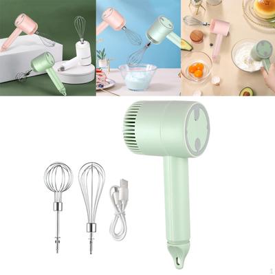 Mixer 20W USB Rechargeable with Whisk Beater Milk Frother Cappuccino