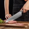 67 vrstev Kuchařský nůž z damaškové oceli Kuchyňské nože Krájecí nůž Škrabka na ovoce