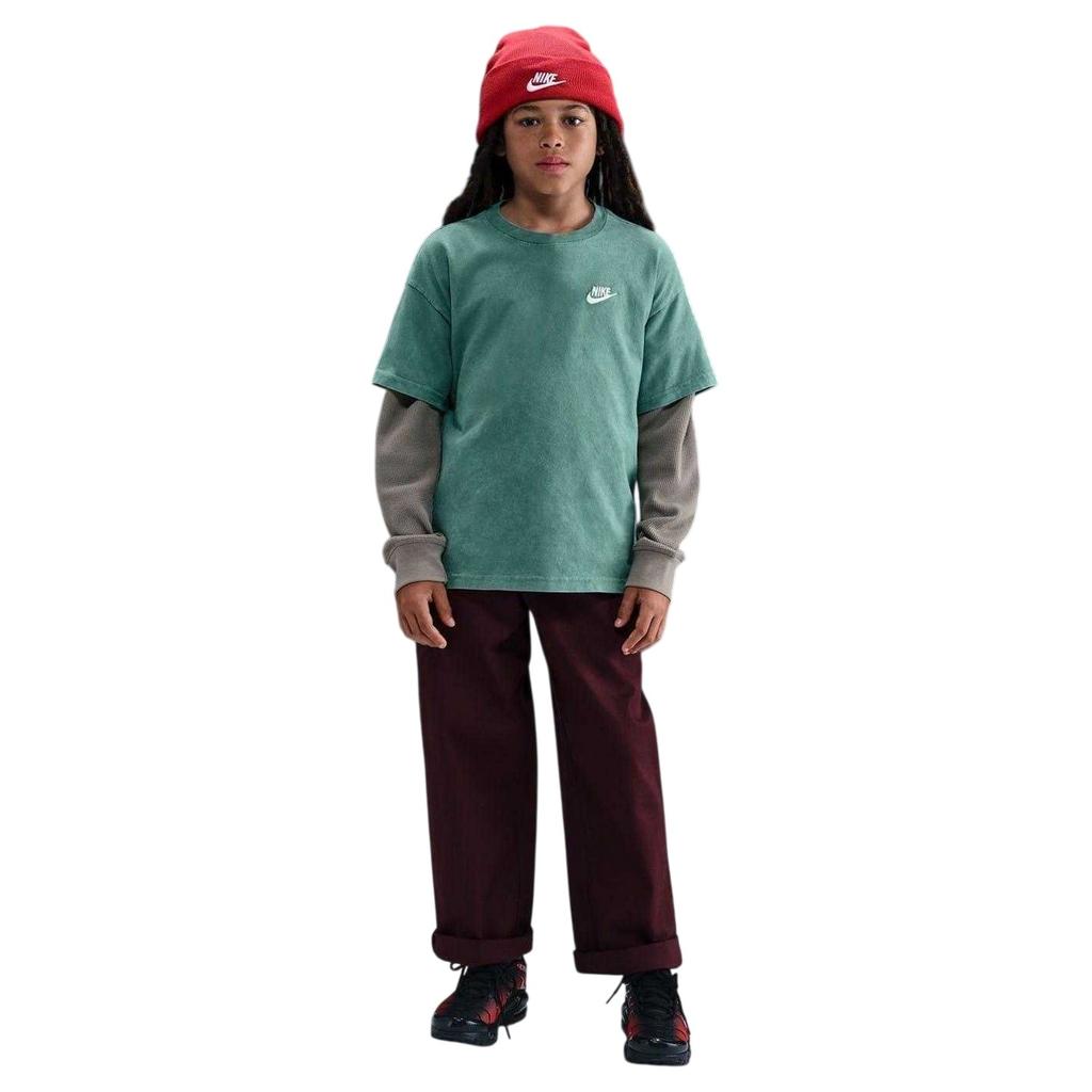 Nike Childrens/Kids Crew Neck Regular T-Shirt