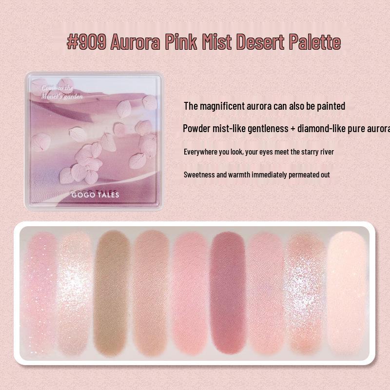 

Палетка теней для век GoGoTales Secret Garden Petal - Матовые и шиммерные оттенки в земляной гамме