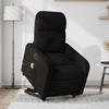 Vidaxl Lift-Up Massage Chair, Electric, Reclining, Black