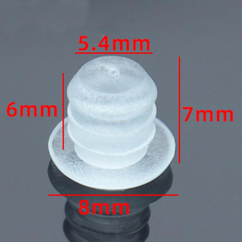 400/300/200/80/40pcs Transparent Rubber Embedded Bumper Furniture Table Chair Leg Feet Bottom Glide Slide Pad Floor Protector