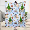Bluey Family Adventure Blanket Soft Warm Cozy Suitable for Bed Office Chair Bedding Four Seasons Universal Modern Style Gift for Travel Home Birthdays