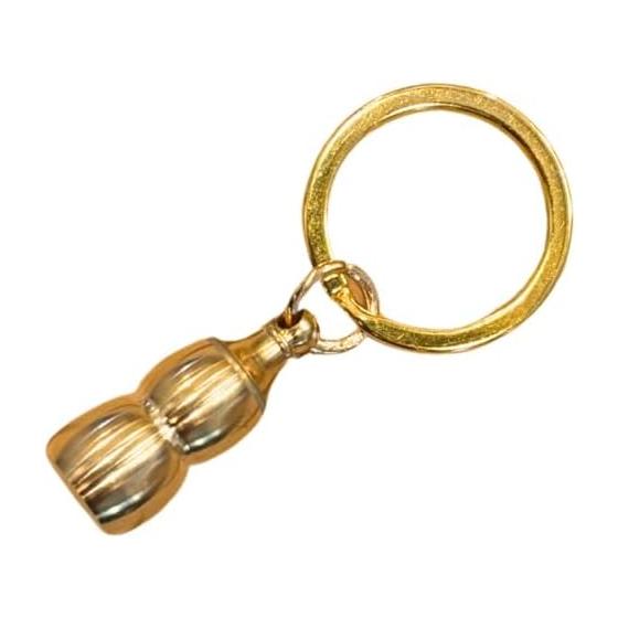 [DAZUMA] Keychain, Gourd, Amulet, Accessory Case, Gourd, Feng Shui, Good Luck, Lucky Charm, Pendant, Brass, Money Luck Charm, Gourd Accessory