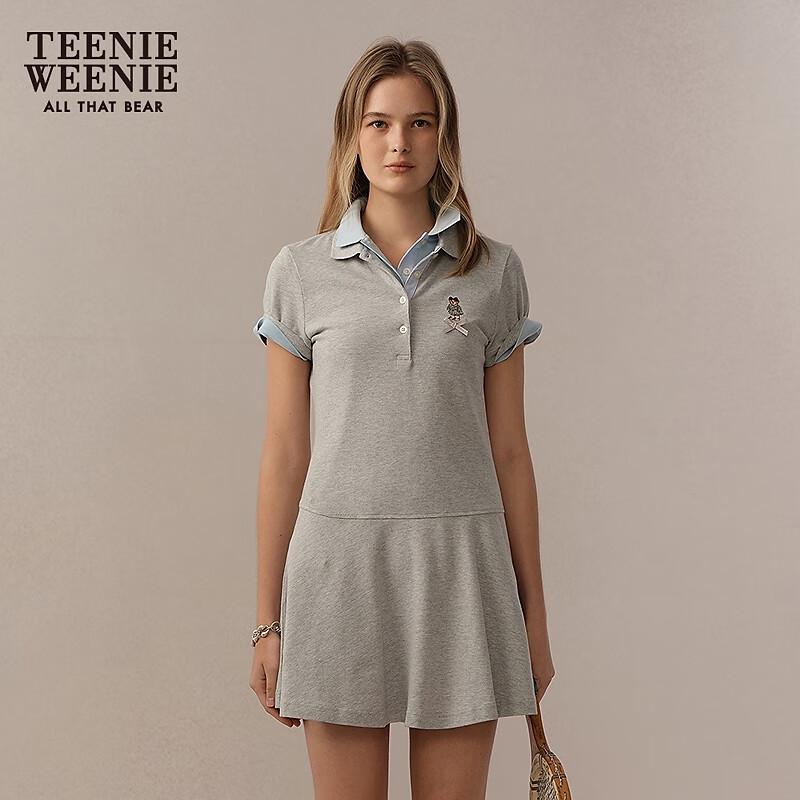 Teenie Weenie Women's 2025 Summer Polo A-Line Dress