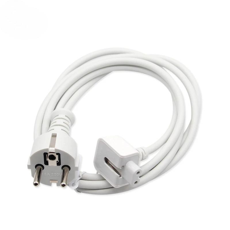 New 1.8M AC Power Adapter EU Europe US Plug Extension Cable for Mac MacBook Pro Air Laptop for IPAD IPHONE Charger Cord Type