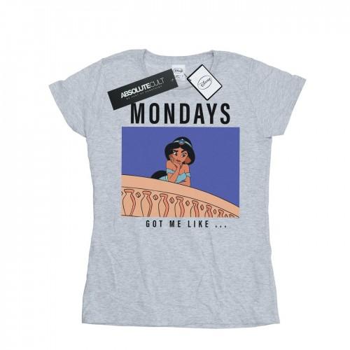 

Disney Princess Womens/Ladies Jasmine Mondays Got Me Like Cotton T-Shirt XXL