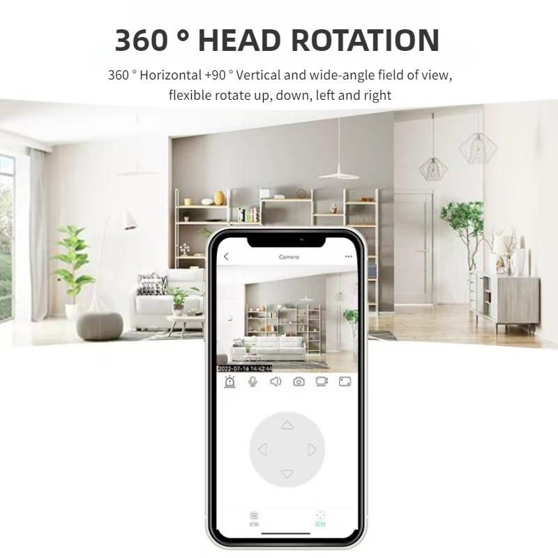 2MP HD Intelligence WiFi Camera Wall Mounted Monitoring Ball Machine 360 Degree Panoramic Indoor And Outdoor Monitor