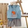 Childrens Cotton Vest Set With Animal Cartoon Prints For Summer Playwear