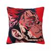 Pillow Case Ryomen Sukuna Jujutsu Kaisen Polyester Pillow Cover Kawaii Cushion Cover Pattern Pillowcases For Home Decorative