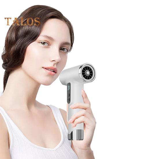 Cordless Hair Dryer 200W 15600mAh USB Rechargeable 3 Temperature Adjustable High Speed Fast Drying Low Noise Portable Travel Camping Electric Blow