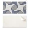 PVC Stick-on Tiles with a Motif Perfect for the Hallway Abstract Mosaic Pattern 6x60x30 Cm
