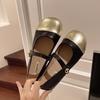 Mary Jane Single Shoes Fashionable and Comfortable Flat Shoes Women's Shoes Gentle Women's Shoes Grandma Shoes