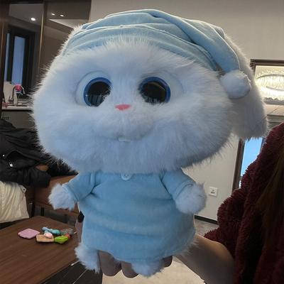 Grande Bambola Coniglio Giocattolo di Peluche Piccola Bambola Bianca Amore Animale Domestico Grande Segreto Coniglio Regali Regali di Compleanno per Ragazze San Valentino