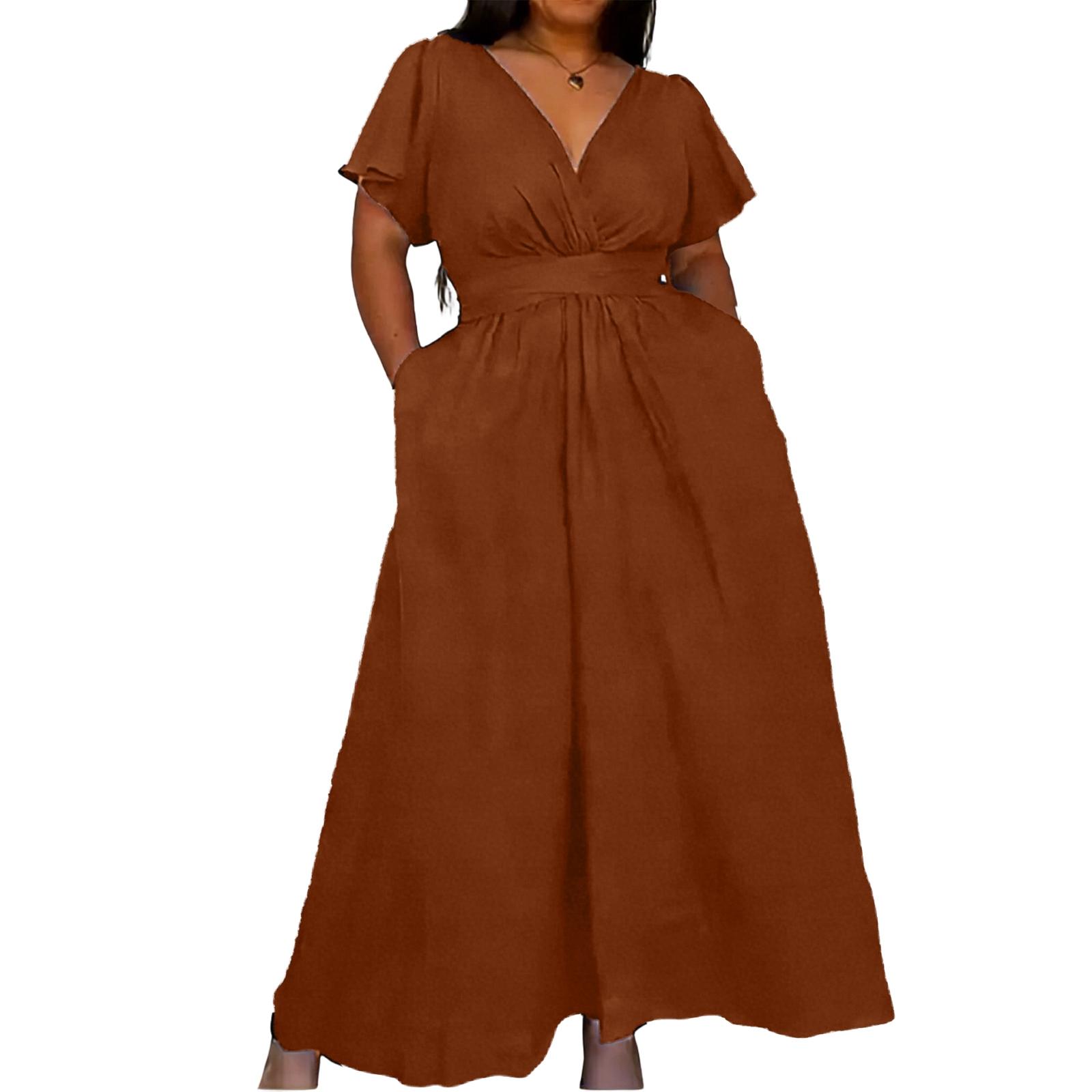 Женское модное повседневное платье -колор M