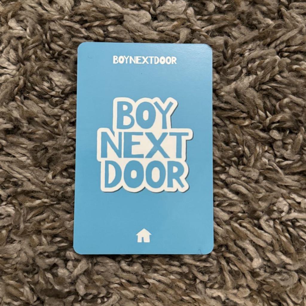[USED] BOYNEXTDOOR Bonecudo Lollapalooza Admission Bonus Trading Card Songho