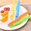 Crianças Faca De Plástico Frutas Dente De Serra Cortador Seguro Cozinha Chef Pão Alface Criança Cozinhando Facas De Descascar Faca Infantil Para Crianças