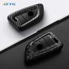 Abs Carbon Fiber Car Key Case Cover For Bmw X1 X3 X5 X6 X7 1 3 5 6 7 Series G20 G30 G11 F15 F16 G01 G02 F48 Keychain Accessories