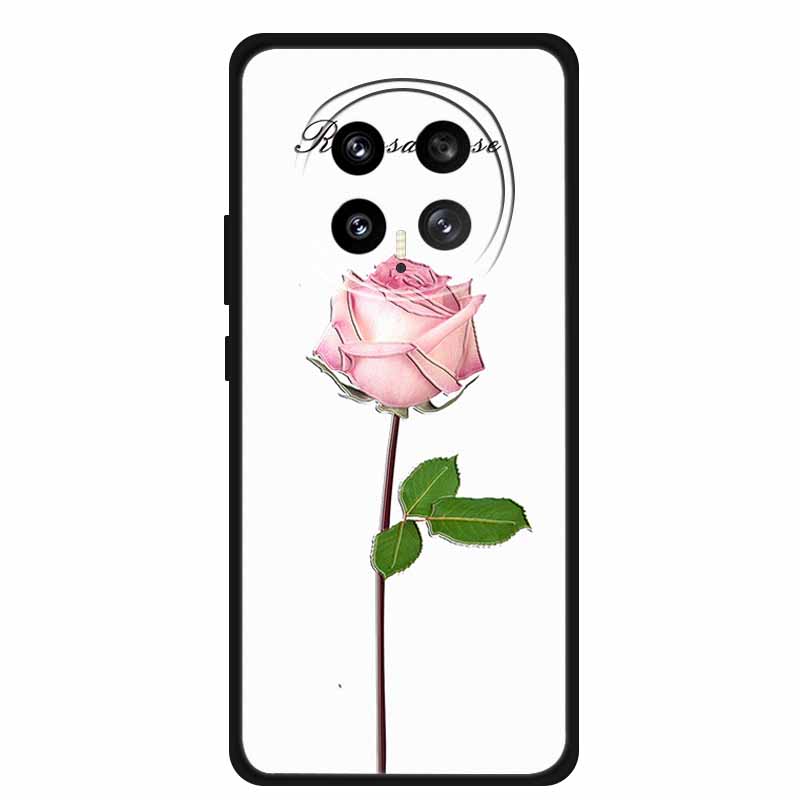 3D Emboss Case For Honor Magic 8 5G Phone Case 8 Pro Flowers Silicone Soft Coque Funda For Honor Magic8 Pro Back Cover Case Bag