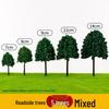 DIY Sand Table Building Trees Set - Handcrafted Miniature Landscape Models with Finished Tree Trunks