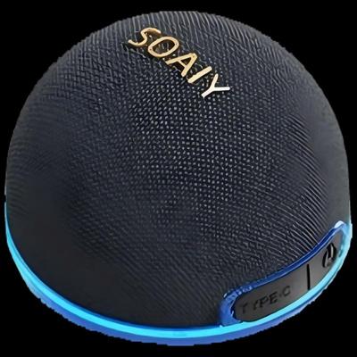 Soaiy SD-92 Portable Bluetooth Speaker with Magnetic Phone Holder CN Plug (adapter Included)