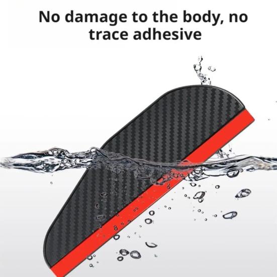 Visiera antipioggia per specchietto retrovisore auto, protezione in PVC, parapioggia per specchietto auto, copertura antipioggia per specchietto laterale, sopracciglio antipioggia per SUV, camion, accessori auto