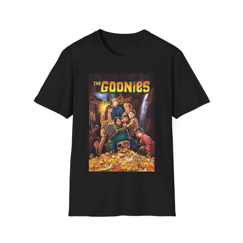 Футболка The Goonies Винтажная футболка с постером к фильму 80#039;s Футболка для киномана Ретро Подарок Унисекс XL
