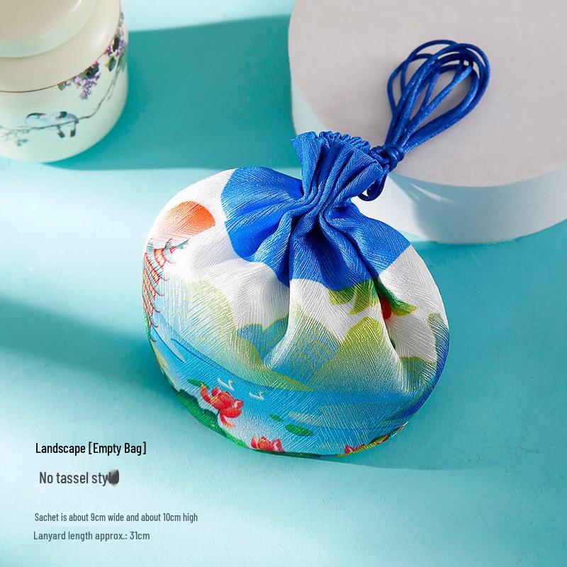 Dragon Boat Festival Lucky Sachet and Coin Pouch - Hanfu Car Pendant and Small Gift.