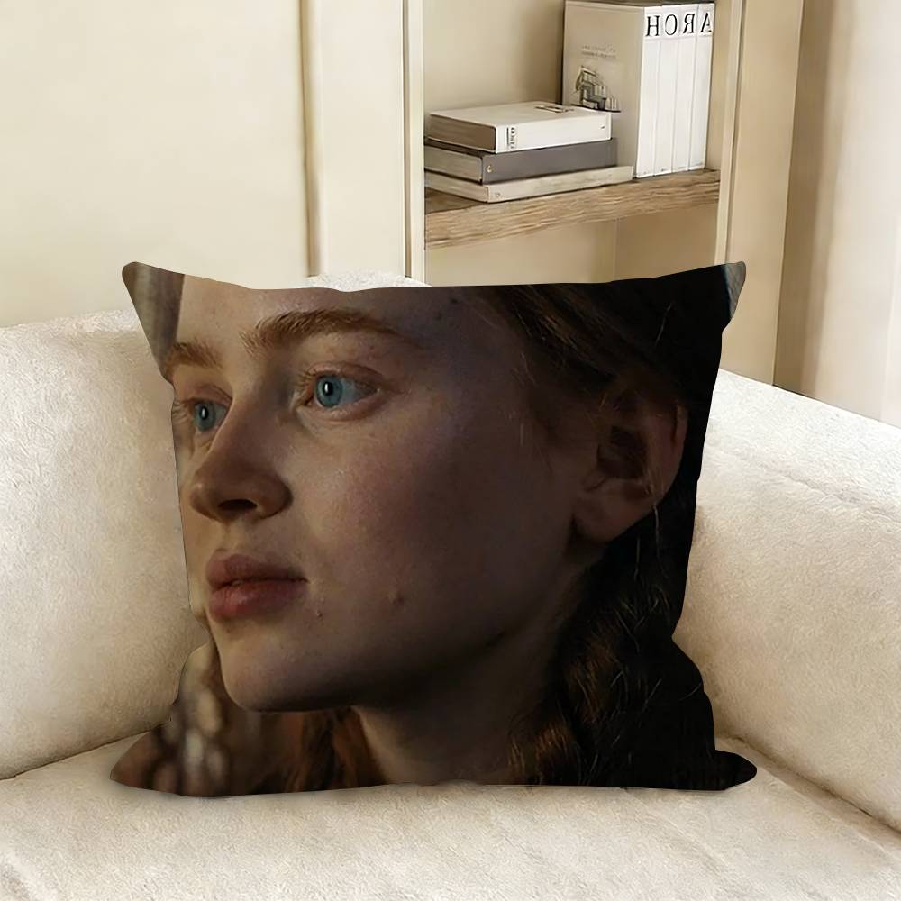 SSadie SSink Various Sizes Square Pillow Case For Car Home Bedchamber Decor
