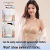 Halter U-Shape Backless Bra for Women – Padded, Adjustable, Invisible Thin Straps, Ideal for Small Chests, Summer Wear.