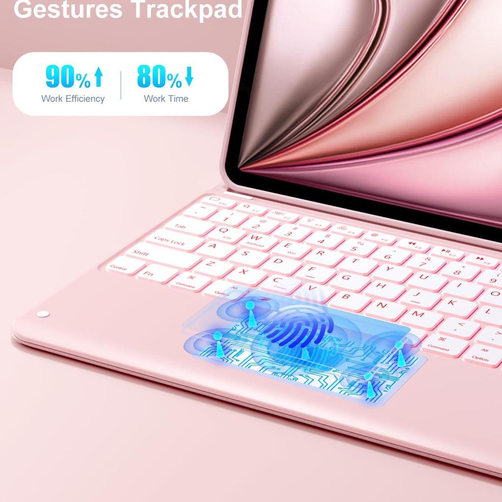 iPad Pro 12.9 Bluetooth Keyboard and Protective Case for Air13/Pro13