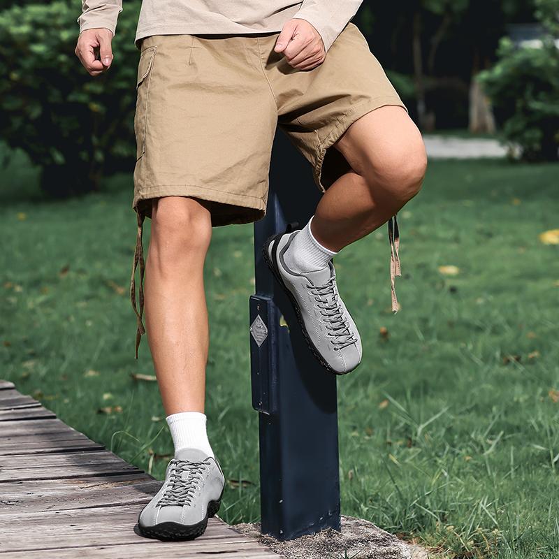 Fashion Men Comfortable Outdoor Walking Hiking Camping Running Jogging Shoes Women Non-slip Fashion Anti-slip Natural Rubber Outsole 48