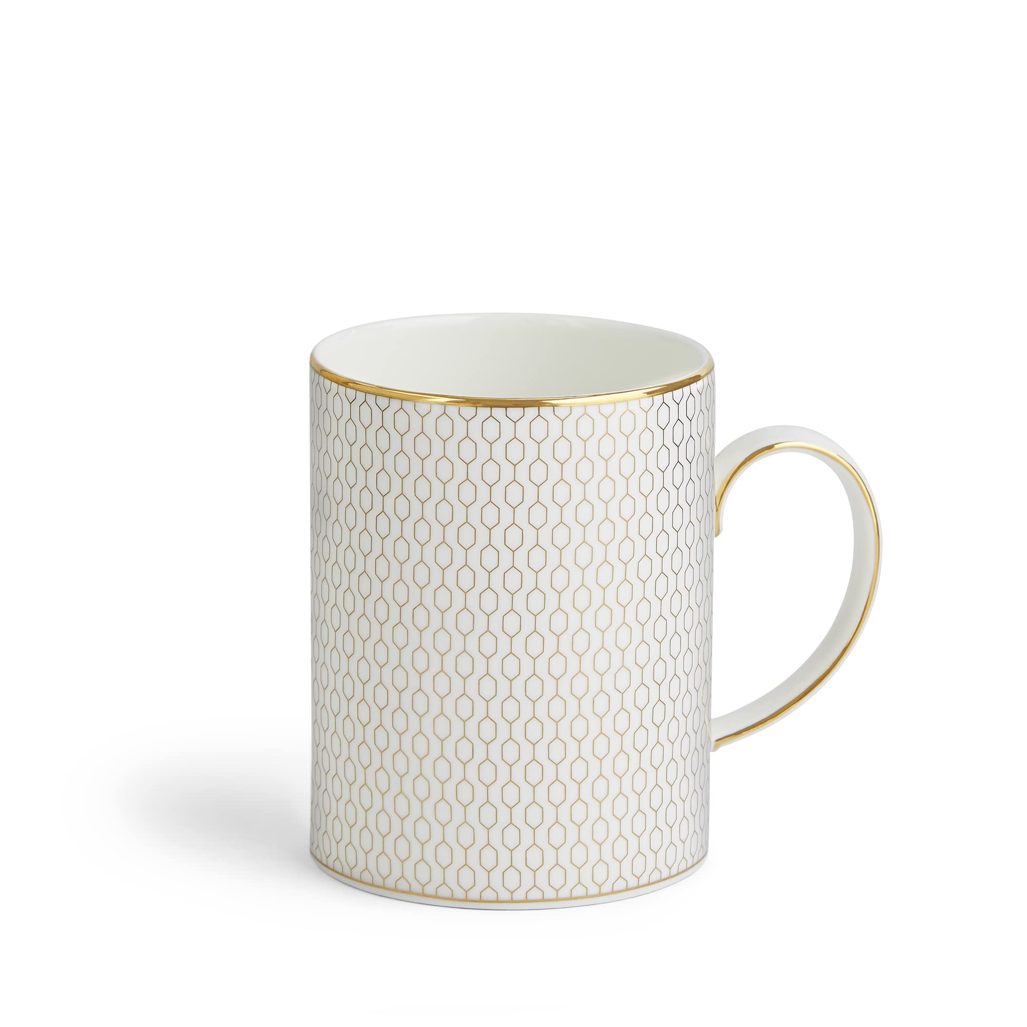 Кружка Wedgwood Geo Gold Свадебная 1055613, 350 мл, Подарок, (Официально импортировано) золотой
