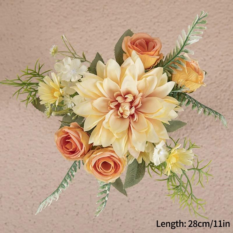 Decorative Artificial Flowers Fake Flower Decoration Home Artificial Plants Accessorie Wedding Decor Desk Accessorie Home Decor