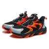 Anta Kids Running Series Rotating Buckle Non-Slip Wear-Resistant Low-Top Running Shoes Kids sneaker Black Gray Orange 312335578H-2
