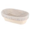 Oval Bread Proofing Bowls With Liner Sourdough Rattan Proofing Basket Woven Dough Fermentation Bowl Bread Making Tools