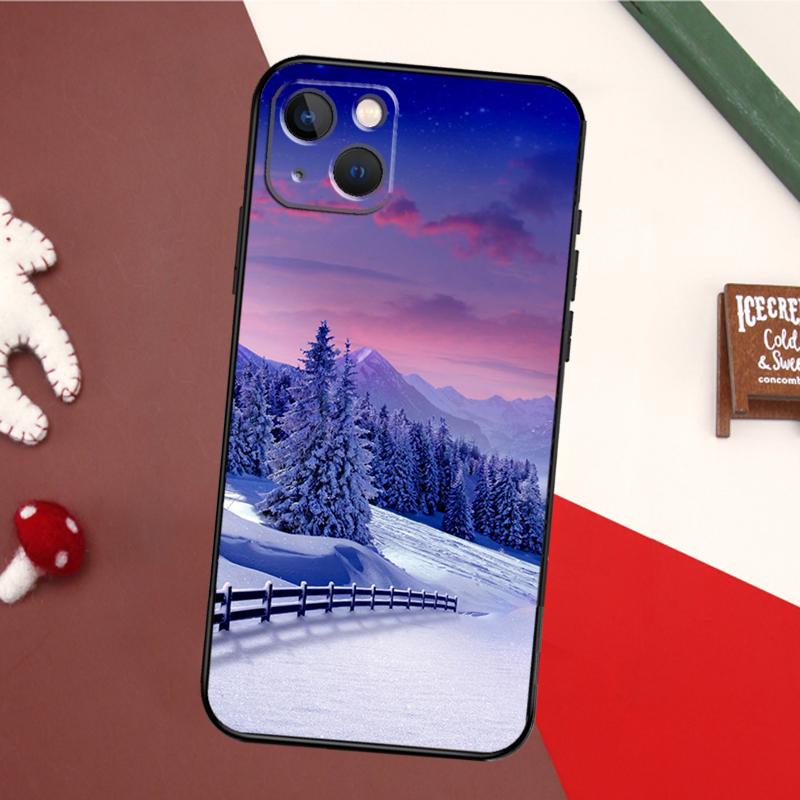 

Winter Landscape Case For iPhone 17 Pro Max 16 15 14 13 11 12 Pro Max mini 15 16 Plus 16e 17 Air Back Cover iPhone 13Pro MAX