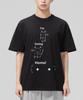 Geulaenpini Am Going Home Oversized Short Sleeve Tee - Black