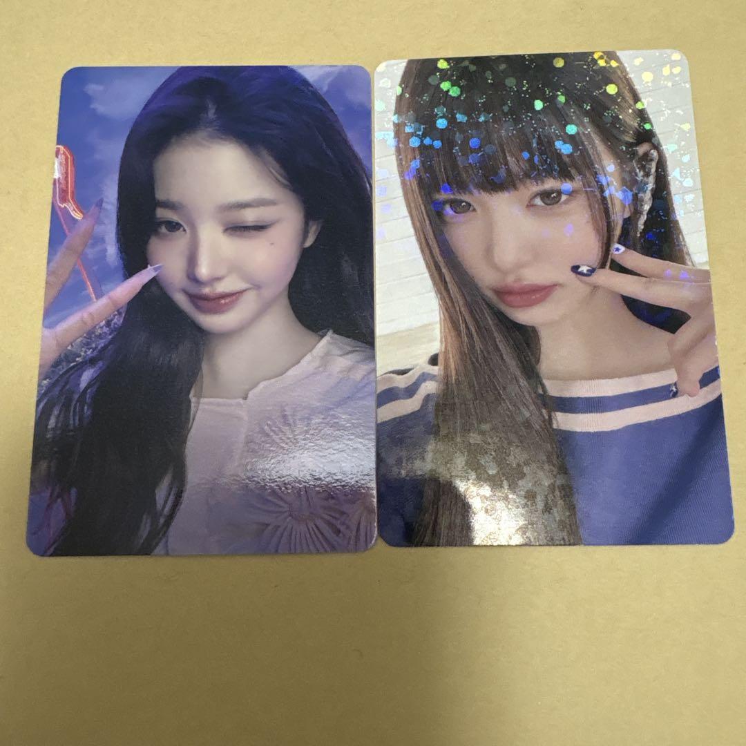 

[USED] IVE SECRET Tower Records Limited Edition Trading Cards (2) Wonyoung